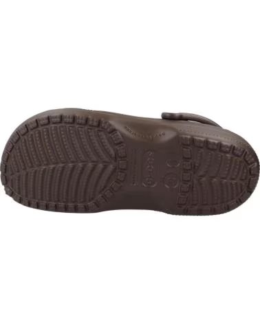 CROCS ZUECOS MUJER MODELO 10001C CLASSIC U COLOR MARRON COFFEE