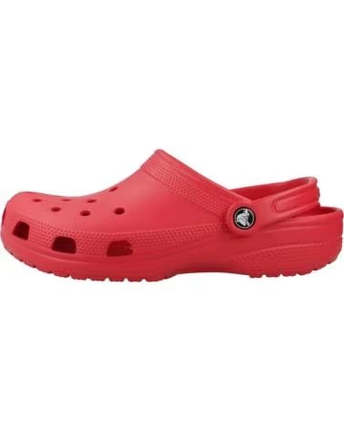 CROCS ZUECOS MUJER MODELO 10001C CLASSIC U COLOR ROJO VARSITYRED
