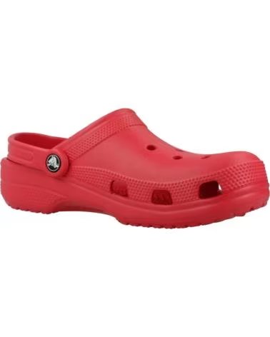 CROCS ZUECOS MUJER MODELO 10001C CLASSIC U COLOR ROJO VARSITYRED