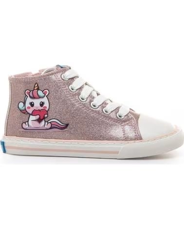 MTNG TÊNIS INFANTIS 49107 BAREFOOT COM DESIGN DE UNICÓRNIO ROSA