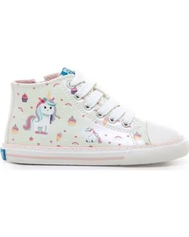 MTNG ZAPATILLAS INFANTILES 49106 CON DISEÑO DE UNICORNIOS BLANCO