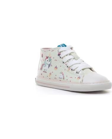 MTNG ZAPATILLAS INFANTILES 49106 CON DISEÑO DE UNICORNIOS BLANCO