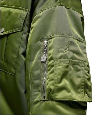 JORDAN GIACCA FB5088-340 CON COLLETTO IN PELLICCIA VERDE