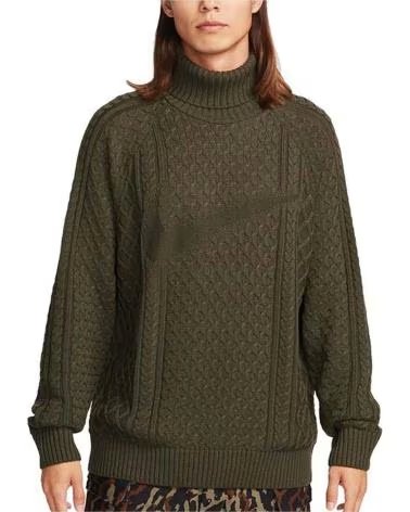 NIKE FB7770-325 TURTLENECK SWEATER FOR WOMEN MARRON