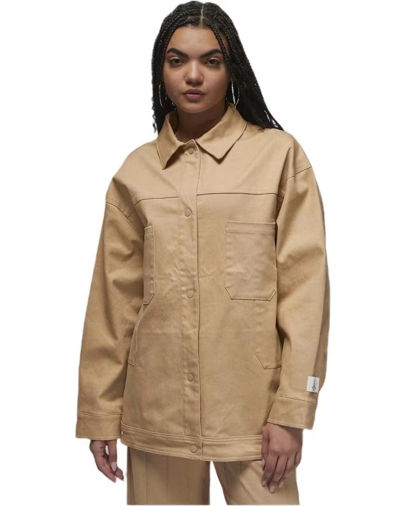 JORDAN CAMICIA DZ1377-254 DA DONNA BEIGE