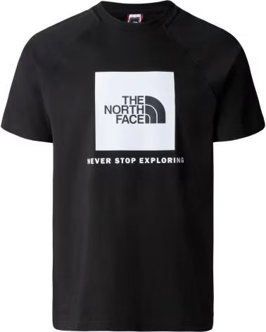 THE NORTH FACE T-SHIRT THE A MANICHE CORTE NEGRO