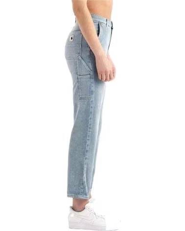CARHARTT WIP CALÇAS I025268 0147 00 MULHER AZUL