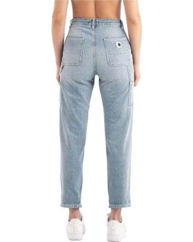 CARHARTT WIP CALÇAS I025268 0147 00 MULHER AZUL