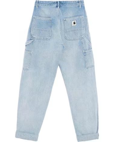 CARHARTT WIP CALÇAS I025268 0147 00 MULHER AZUL
