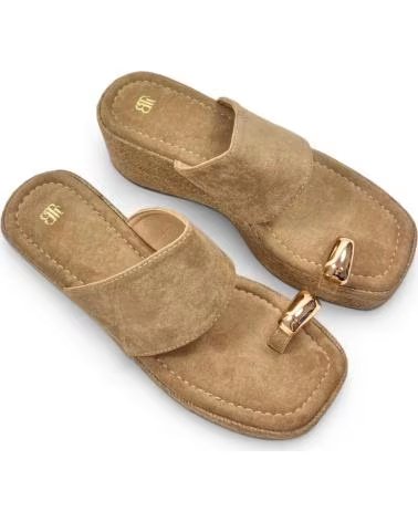 TIMBOS ZOCCOLI ZEPPA PLATEAU ESPADRILLAS KAKI MARRóN