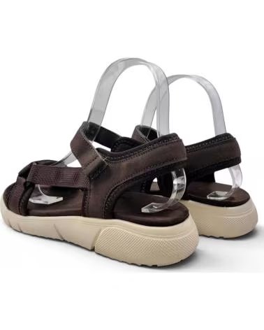 TIMBOS DAMEN-SANDALE MIT BEQUEMEM KEILABSATZ MARRóN