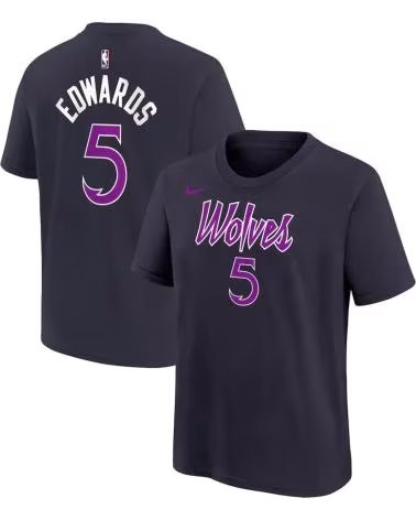 AGATHA RUIZ DE LA PRADA CAMISETA ANTHONY EDWARDS MINNESOTA TIMBERWOLVES CITY EDITION NIKE 1