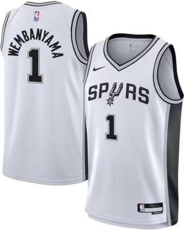 AGATHA RUIZ DE LA PRADA CAMISETA NIKE NBA SAN ANTONIO SPURS VICTOR WEMBANYAMA ASSOCIATION EDITION 1