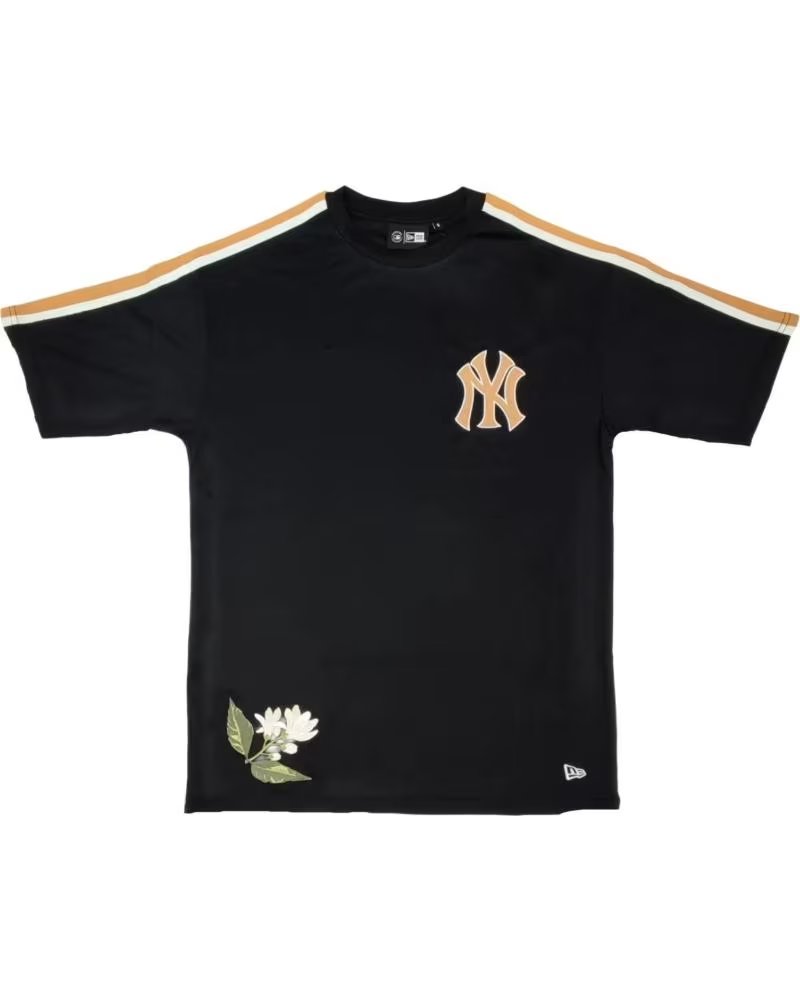 NEW ERA MAGLIETTA MLB YORK YANKEES FLORAL OVERSIZED NERA 1