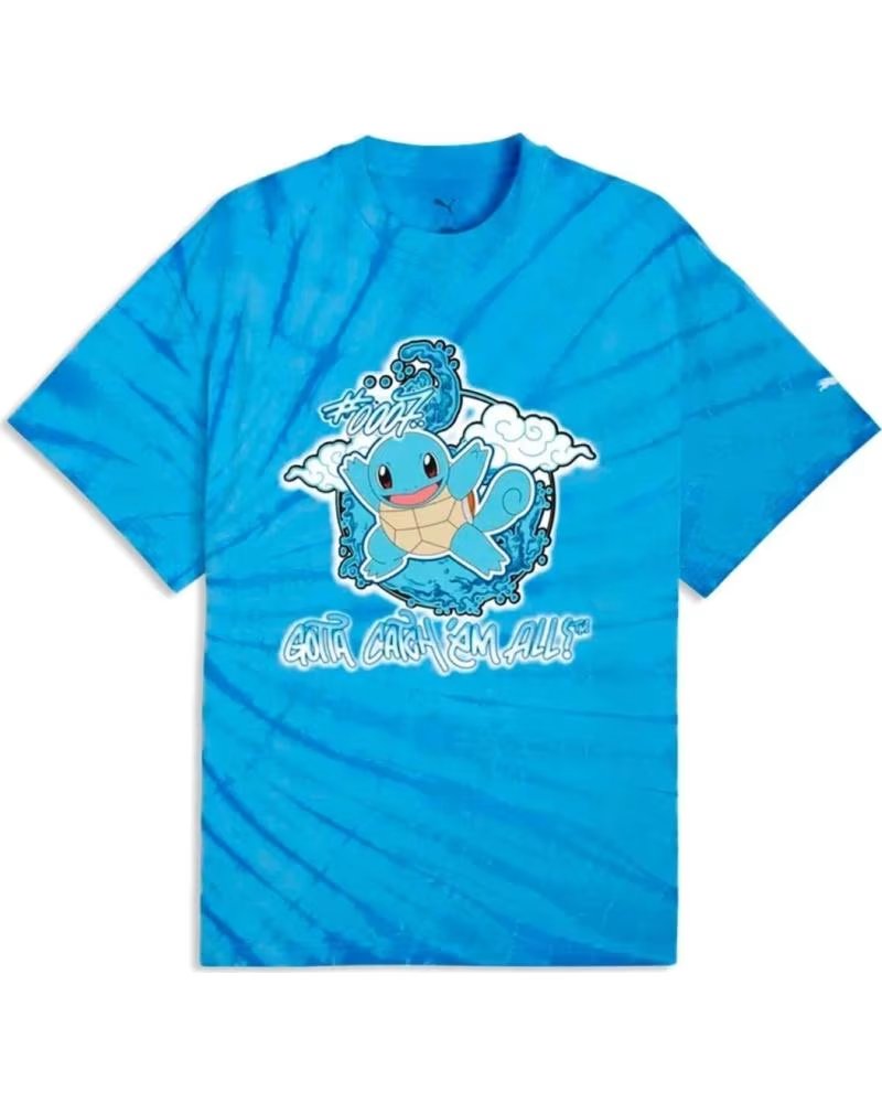 PUMA MAGLIETTA X POKÉMON SQUIRTLE TEAM BLU 1