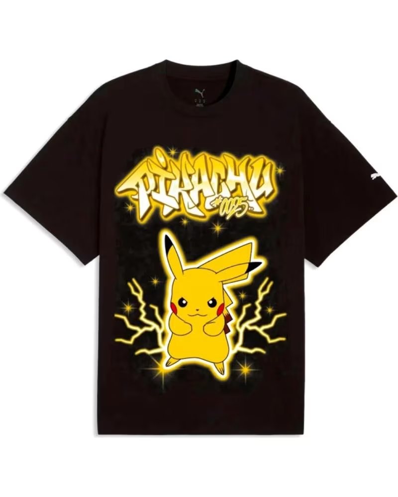 PUMA CAMISETA DE MANGA CORTA 072-9443 EN NEGRO PARA HOMBRE