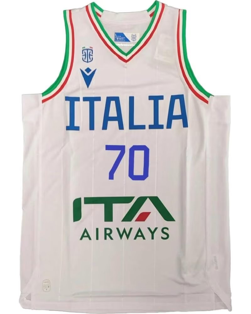 MACRON CAMISETA BALONCESTO ITALIA FIBA - BLANCA 1