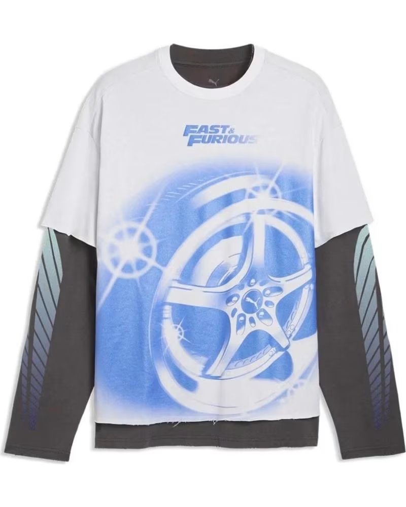 PUMA X FAST AND FURIOUS LONG SLEEVE T-SHIRT 1