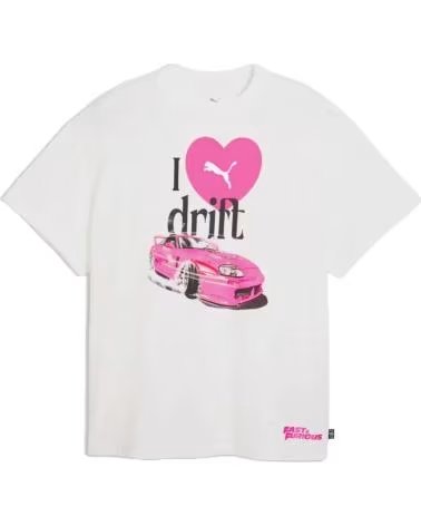 PUMA CAMISETA X FAST AND FURIOUS DRIFT BRANCA 1