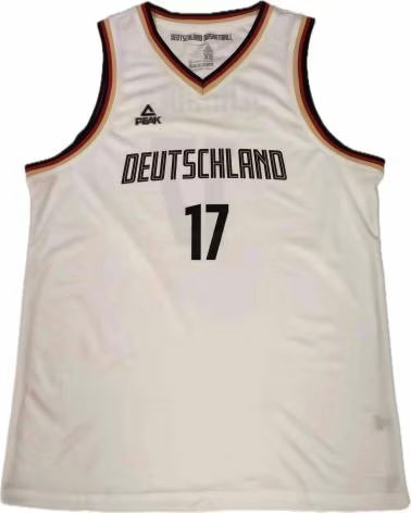 PEAK CAMISETA DENNIS SCHRODER ALEMANIA - BALONCESTO BLANCA 1