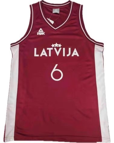 PEAK CAMISETA KRISTAPS PORZINGIS LETONIA - ROJA 1