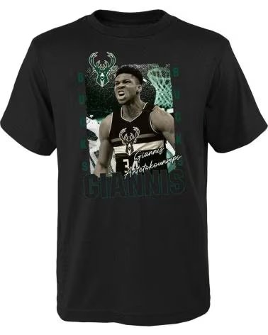 OUTERSTUFF CAMISETA GIANNIS ANTENTOKOUNMPO BUCKS - JUNIOR CELEBRATION 1