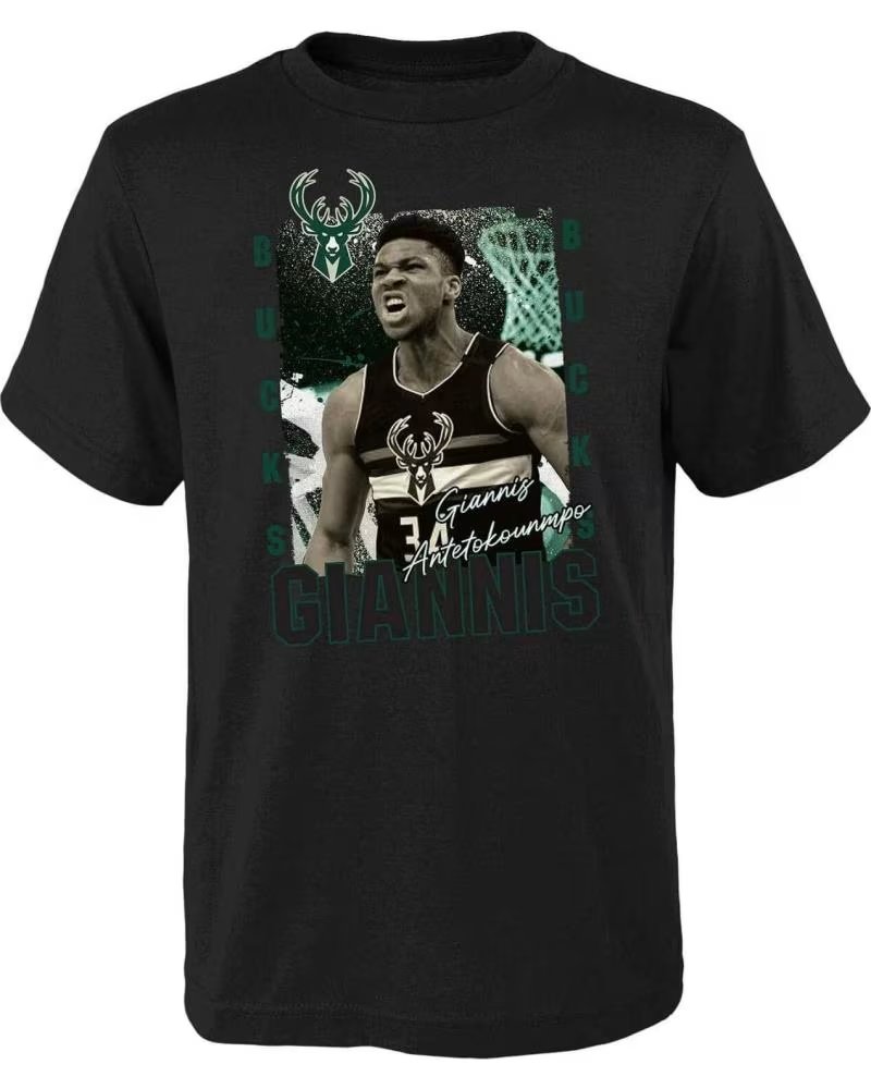 OUTERSTUFF CAMISETA GIANNIS ANTENTOKOUNMPO BUCKS - JUNIOR CELEBRATION 1