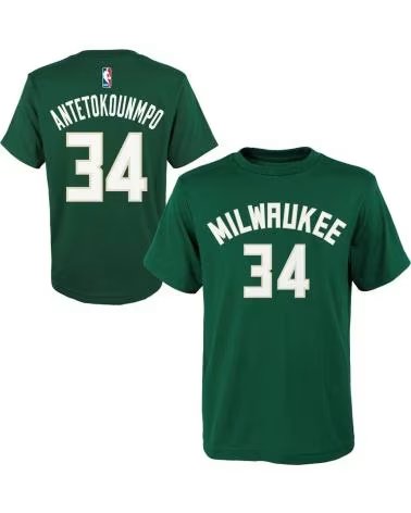 OUTERSTUFF CAMISETA GIANNIS ANTETOKOUNMPO MILWAUKEE BUCKS - NN JUNIOR 1