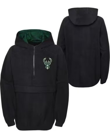 OUTERSTUFF SUDADERA MILWAUKEE BUCKS PAINT THE COURT POLAR FLEECE - JUNI 1