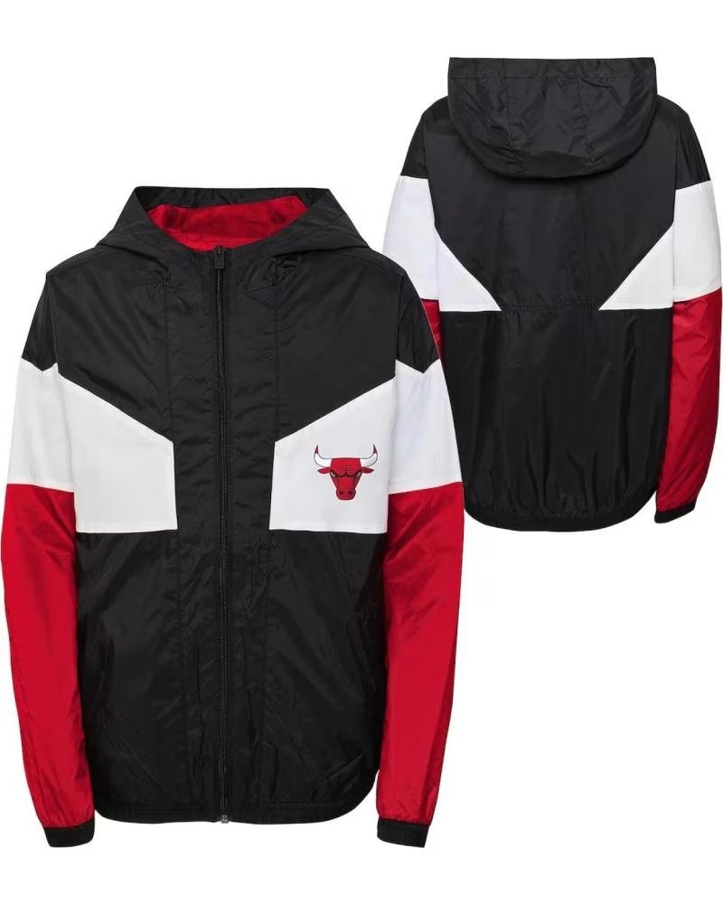 OUTERSTUFF CHAQUETA CHICAGO BULLS PICKUP GAME WINDBREAKER JUNIOR - 1