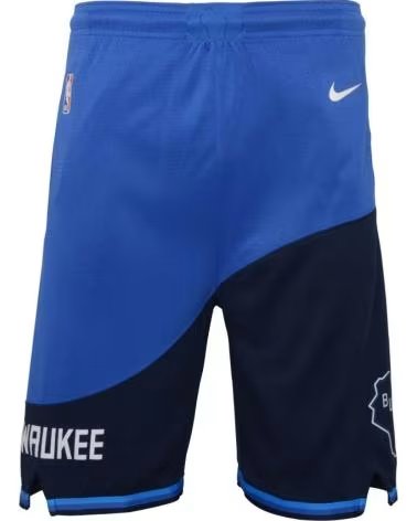 AGATHA RUIZ DE LA PRADA SHORT BALONCESTO MILWAUKEE BUCKS CITY EDITION NIKE SWINGMAN 1