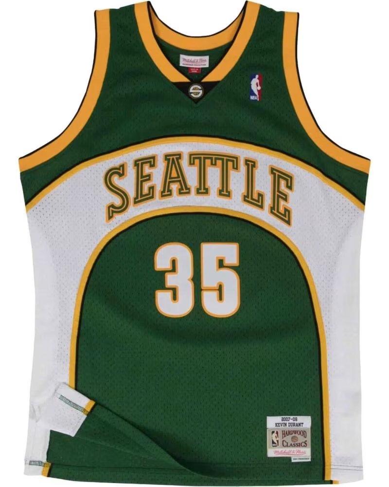 MITCHELL NESS CAMISETA KEVIN DURANT - SEATTLE SUPERSONICS SWINGMAN 2007-08 1