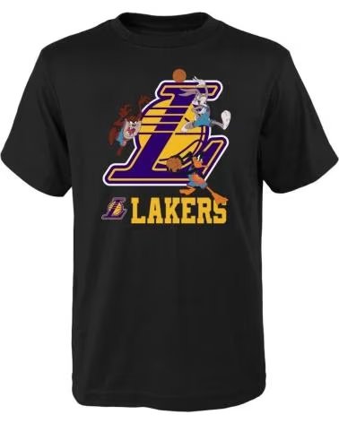 OUTERSTUFF CAMISETA SPACE JAM 2 WARMING UP LOGO LAKERS - JUNIOR 1