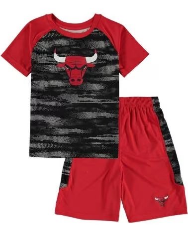 OUTERSTUFF CONJUNTO BALONCESTO CHICAGO BULLS -ROYAL DOUBLE DRIBBLE 1