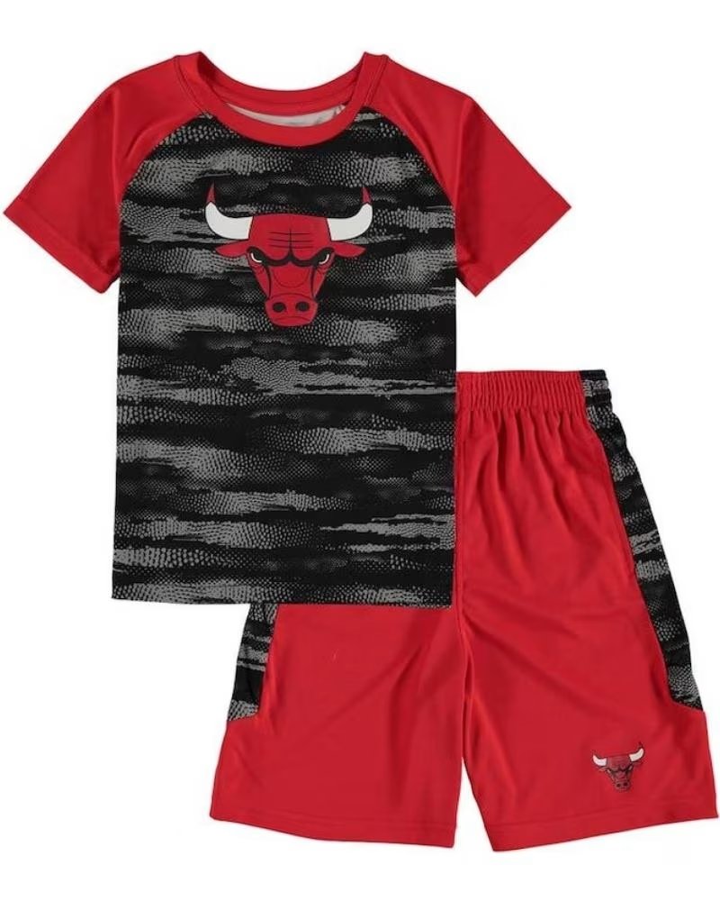 OUTERSTUFF CONJUNTO BALONCESTO CHICAGO BULLS -ROYAL DOUBLE DRIBBLE 1