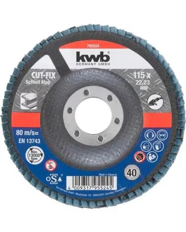 KWB DISCO DE LÁMINAS KWB 115 X 2223 MM GRANO 40 MULTICOLOR