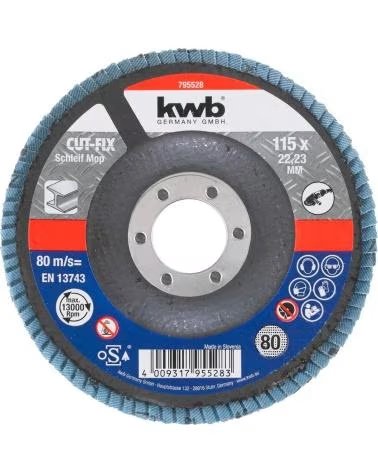 KWB DISCO DE LÁMINAS KWB 115 X 2223 MM PARA AMOLADORA MULTICOLOR