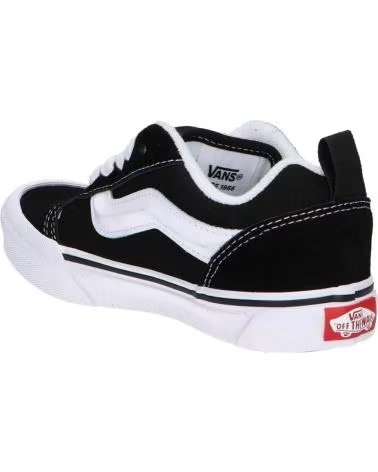 Deportivas-De-Niño-VANS-OFF-THE-WALL-ZAPATILLAS-NINO-VANS-MODELO-KNU-SKOOL-COLOR-NEGRO-BLKTRUEWHT