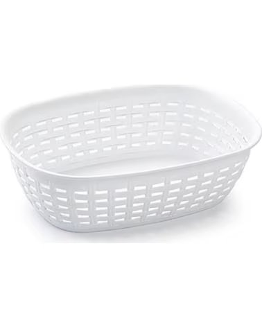 PLASTICFORTE CESTO MULTIUSO ORGANIZADOR BRANCO MULTICOLOR
