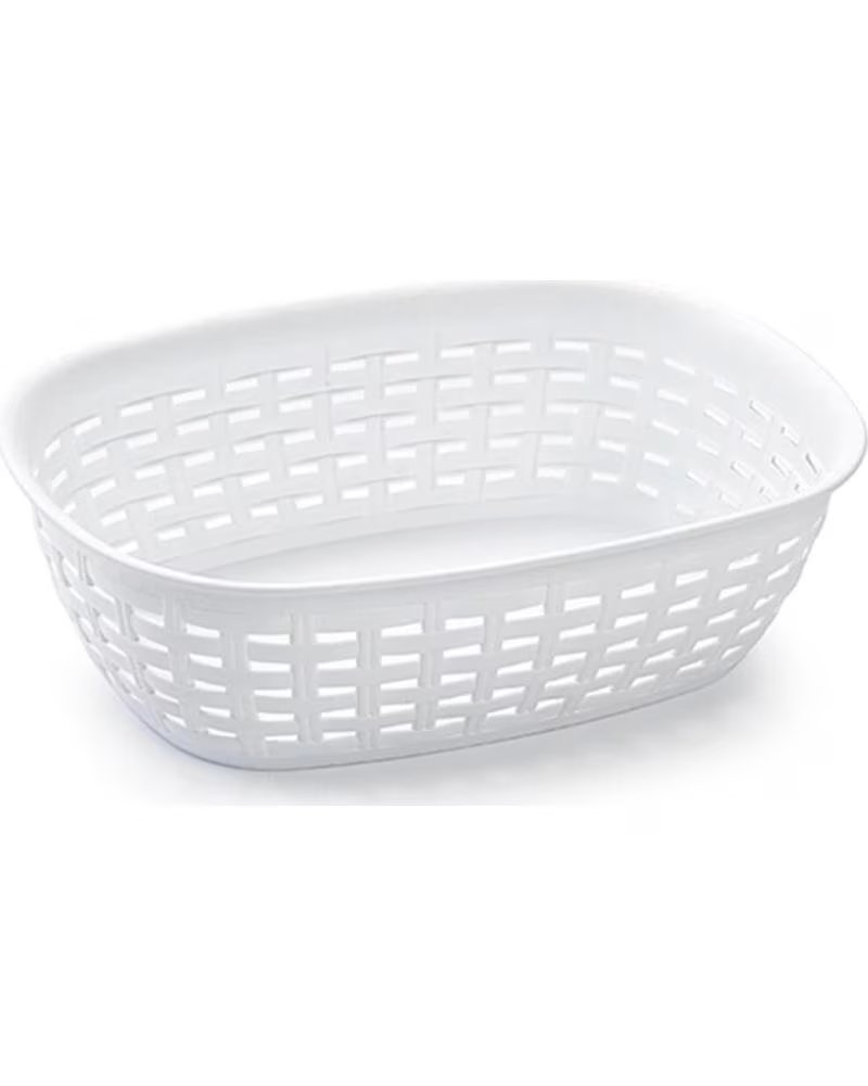 PLASTICFORTE CESTO MULTIUSO ORGANIZADOR BRANCO MULTICOLOR
