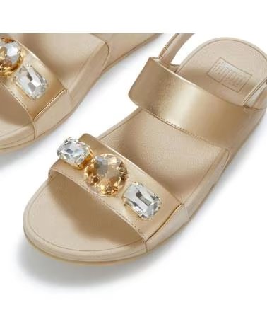FITFLOP SANDALIAS LULU ULTRA-JEWEL A5C-675 DORADO AMARILLO