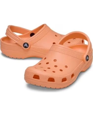 CROCS TAMANCOS CLASSIC U 10001 ELECTRIC SUNSTONE NARANJA