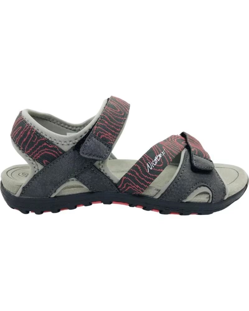 NICOBOCO SANDALO SPORTIVO CANDEL GRIGIO GRIS