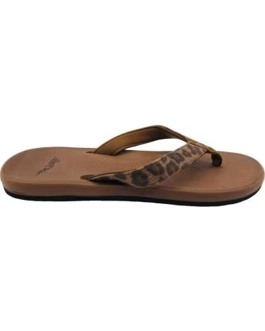 NICOBOCO NEOPRO WOMEN´S TOE-POST FLIP-FLOPS MARRON