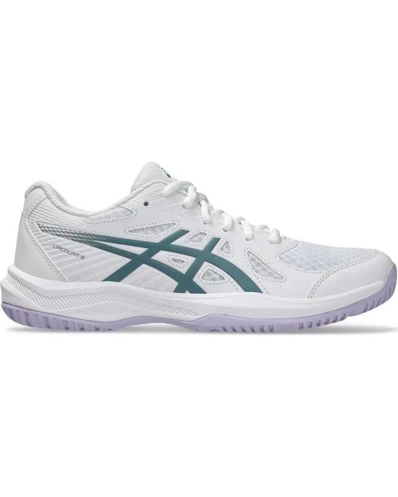 ASICS Zapatillas Upcourt 6 Gs White-Foggy Teal en blanco para mujer WHITE-FOGGY TEAL