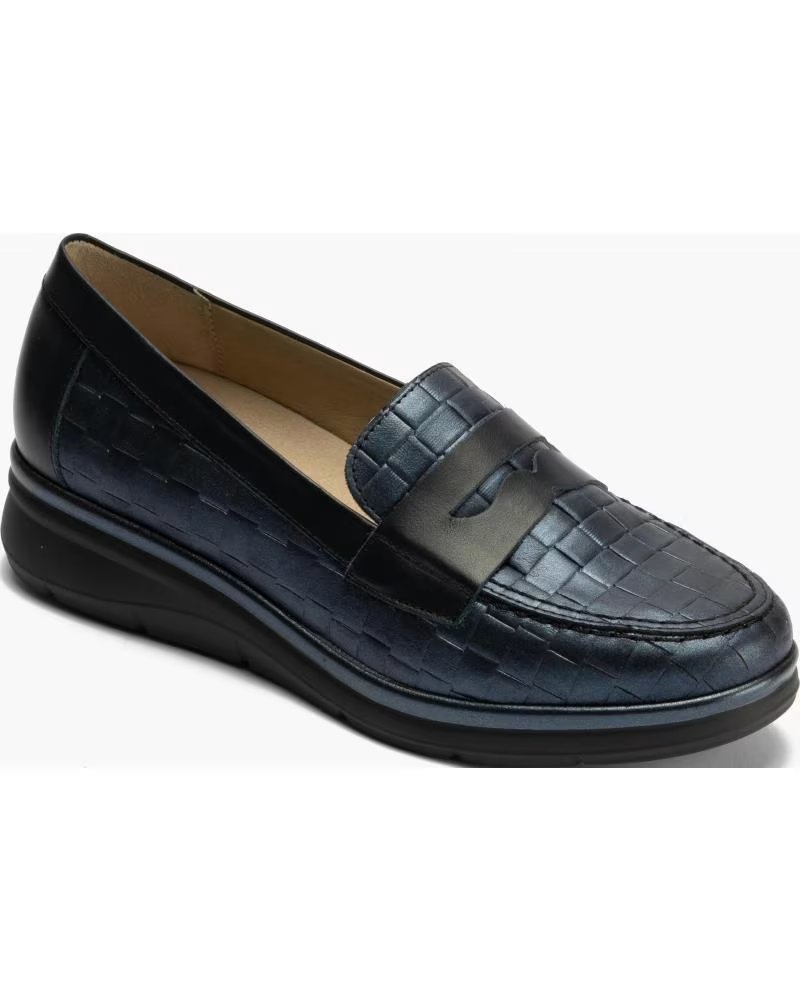 PITILLOS MOCASSINO COMBINATO BLU MARINO AZUL