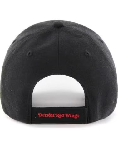 47 BRAND GORRA NEGRA DETROIT RED WINGS MVP CAP NEGRO