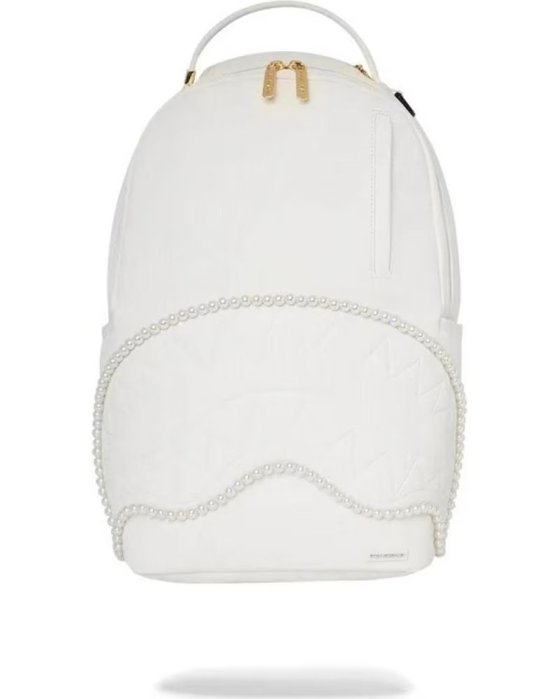 SPRAYGROUND MOCHILA BLANCA PEARL SHARKMOUTH BACKPACK BLANCO