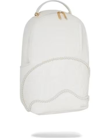SPRAYGROUND MOCHILA BLANCA PEARL SHARKMOUTH BACKPACK BLANCO