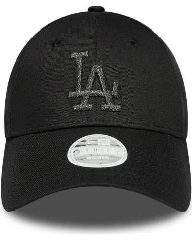 NEW ERA GORRA NEGRA DODGERS WMNS METALLIC LOGO 9FORTY NEGRO